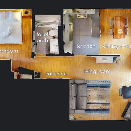 Fantastic 1 Bedroom Flat In The Center - Froehlich Zürih